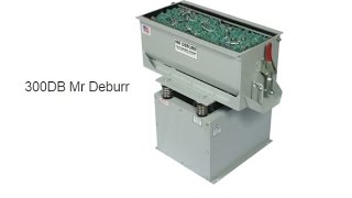 Mr Deburr 300DB Vibratory Finishing Machine  Operation [upl. by Aible]