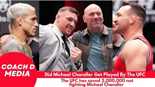 Did Micheal Chandler Get Played By Dana White And The UFC [upl. by Thomson]