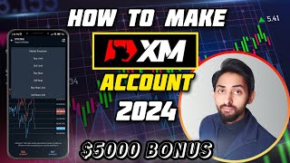 HOW TO MAKE XM ACCOUNT IN PAKISTAN IN 2024  HINDIURDU [upl. by Aenea]