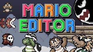 Mario Editor  ALL ENEMY SHOWCASE Old [upl. by Ayad]