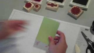 Stampin UP  Gift Card holder Tutorial [upl. by Okiruy]