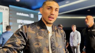 WOW TEOFIMO LOPEZ ADMITS HE IS INJURED COMING INTO GEORGE KAMBOSOS JR FIGHT [upl. by Euqinitram]