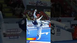 How to Master the Knockout Kick in Taekwondo  Taekwondo  Muay Thai  Karate taekwondo short [upl. by Camarata]