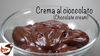 Crema al cioccolato senza farina per bignè e torte  Chocolate cream [upl. by Athelstan]