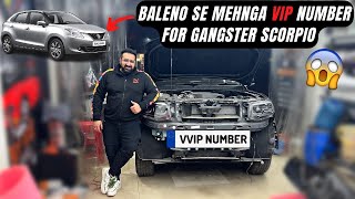 VIP NUMBER AATE HI GANGSTER SCORPIO MODIFICATIONS SHURU😍 [upl. by Lexie875]