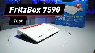 AVM FritzBox 7590 im Test [upl. by Leahcimrej936]