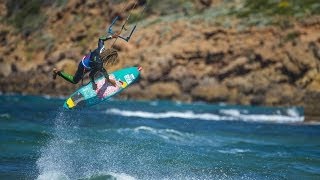 Kitesurfing with strapless surfboards  Red Bull Unfastened 2014 [upl. by Alletsirhc]