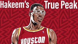 Hakeem Olajuwon 199293 Season  The NBA’s most UNDERRATED season [upl. by Hgielar]