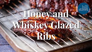 Honey and Whiskey Glazed Ribs [upl. by Aicilf]