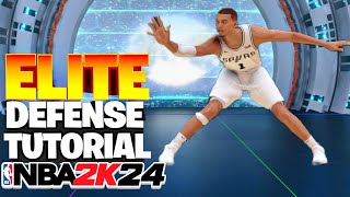 NBA 2K24 NEW BEST DEFENSE CONTROLER SETTINGS TUTORIAL HOW TO FIX YOUR DEFENSE [upl. by Ydner97]