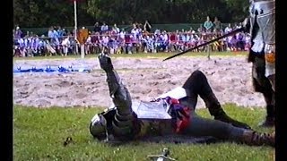 MEDIEVAL KNIGHTS GAMES  Ritterspiele Ludwigsburg Germany 22051992 [upl. by Oflodor]