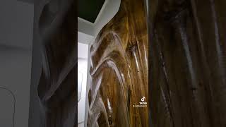 cnc wood woodworking machine walldecor wallnut roberto [upl. by Lalat943]