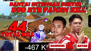 COMBO MAUT DUO VS SQUAD BTR SATAR X HANNZCIL BANTAI SETENGAH PLAYER ERANGEL pubgmobile [upl. by Dempster131]