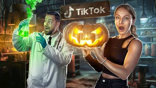 JE TESTE CES TIKTOK HALLOWEEN  ça rend fou [upl. by Suivatra]