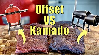 Kamado Joe VS Offset Smoker  Which is BEST [upl. by Ailaht]