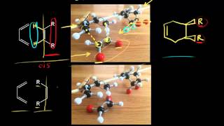 DielsAlder stereochemistry of dienophile  Organic chemistry  Khan Academy [upl. by Calysta]