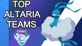 Team Building  Top Altaria Great League Teams  Pokemon GO Battle League [upl. by Norty]