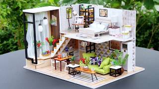 Casa miniatura DIY Dollhouse  ensamble 💖 [upl. by Rosdniw630]