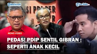 PEDAS PDIP Sentil Gibran Sebut Seperti Anak Kecil saat Debat  Gibran Kurang Etika [upl. by Ainslee]