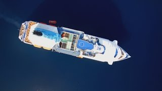 Celestyal Cruise by Drone  Κρουαζιέρα στο Αιγαίο από ψηλά [upl. by Zobkiw]