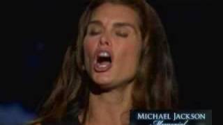 Michael Jackson Memorial Service  Brooke Shields [upl. by Aeslehs]