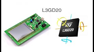 Gyroscope L3GD20 using STM32f4 Discovery by SPI [upl. by Steinway979]