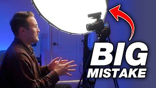 Stop Using Video Lights Like This 5 Common Lighting Mistakes [upl. by Nakre]