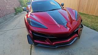 Corvette c8 z06 z07 package delivered [upl. by Savanna]