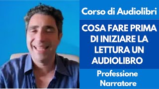 Corso per diventare Lettore di Audiolibri dizione e lettura espressiva x registrare un audiolibro [upl. by Mullane]