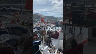 fishingboats in Myrina on limnos island [upl. by Ahtivak]