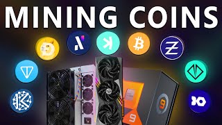 What Coins Are The Best To Mine Right Now  GPU CPU ASIC [upl. by Siroved]