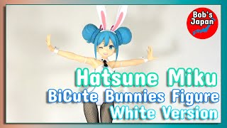 Hatsune Miku BiCute Bunnies Figure  White Version [upl. by Hayn]