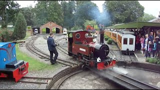 Longleat Safari Park Railway Jungle Express Narrow Gauge Steam amp Diesel Trains August 2011 [upl. by Iblok]