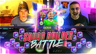 FIFA 22 l LACROIX FUTURE STAR SQUAD BUILDER BATTLE vs SerkanIsak [upl. by Iuqcaj]