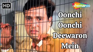 Oonchi Oonchi Deewaron Mein  Achanak 1998  Govinda Manisha Korila  Alka Yagnik Hit Songs [upl. by Nagaer]