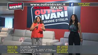 OUTLET DIVANI Saldi luglio 2022 [upl. by Julianna]