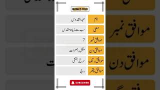 Abdul Qudoos Name Meaning in Urdu  shorts namemeaning  Names Hub [upl. by Ahsenit]