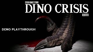 Dino Crisis Rebirth Fan Remake  Demo Playthrough [upl. by Helman]