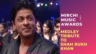 Romantic medley tribute to Shahrukh Khan by Bollywood Singers  Mirchi Music Awards  Radio Mirchi [upl. by Itsyrk]