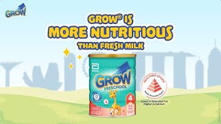 GROW® 15s More Nutritious Than Milk [upl. by Grindle212]