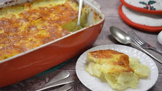 How to make Dauphinoise Potatoes Garlic Potatoes [upl. by Olenolin531]