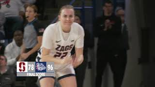 Highlights Womens Basketball vs 3 Stanford [upl. by Simonne]