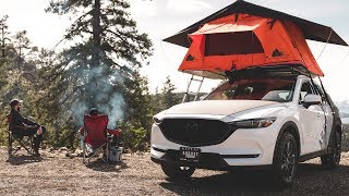 Its An Okanagan Thing  Rooftop Camping With The Mazda CX5 [upl. by Jacoba]