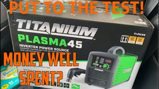 Harbor freight plasma cutter PUT TO THE TEST [upl. by Lear]