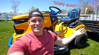 How quiet is a 100 Electric lawn mower  How to Plant Fruit Trees [upl. by Patnode374]