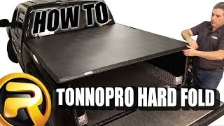 How to Install TonnoPro Hard Fold Tonneau Cover [upl. by Casady82]