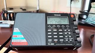 Where Oxford Shortwave Log started  Radio Habana Cuba 15140 kHz  this time copied from the USA [upl. by Drahcir]