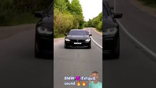 BMW ☠️🖤 Rocars Crazy exhaust sound 😈🔥💯💯bmw flame shortsviral black caredit crowdfire foryou [upl. by Sum]