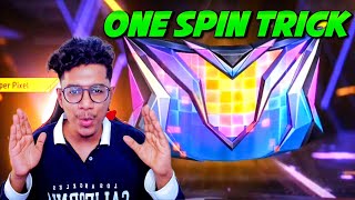 Freefire  Super Heroes Royale 😱 One Spin Trick  New Glo Wall Freefire  Akshay Akz [upl. by Tilagram]