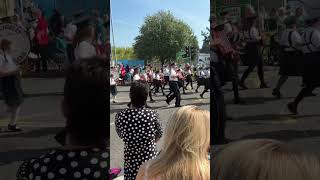 Ballygelly Accordion Band Black SaturdayBallymena 2024 [upl. by Elise]